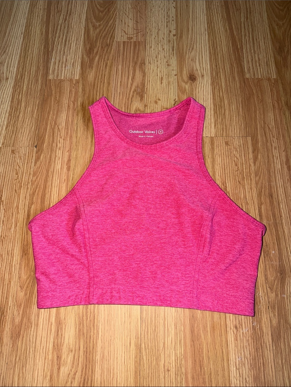 Outdoor Voices Athena Crop Tank Top Size Medium - Picture 3 of 5